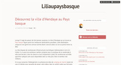 Desktop Screenshot of liliaupaysbasque.publicoton.fr